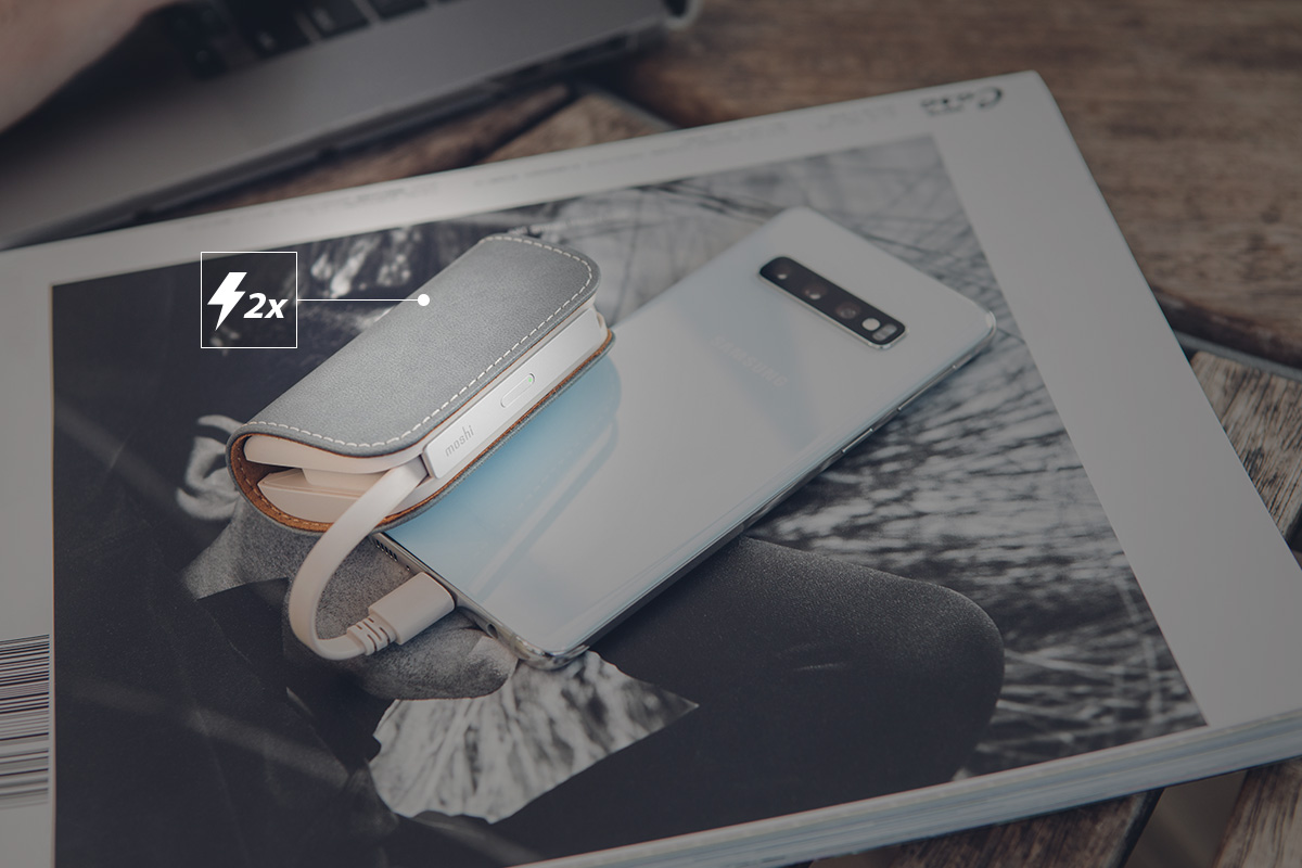 IonGo 5K Duo gives you approximately 100% more battery life for your iPhone or Android phone, keeping you productive and connected all day long.