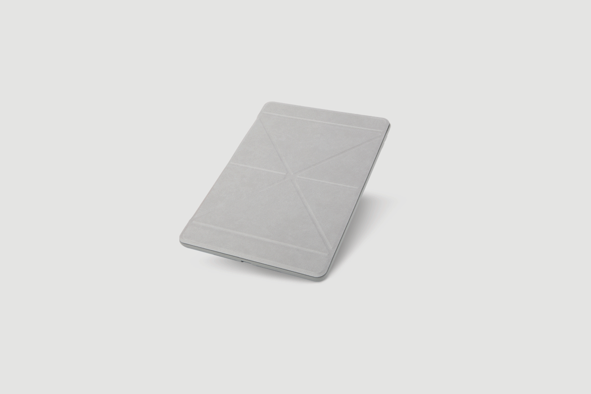 Un aimant intégré vous permet de réveiller facilement votre iPad, et de le remettre en veille sans appuyer sur un bouton.