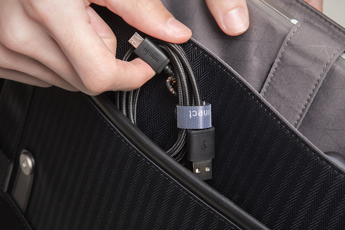 Mantiene tus cables perfectamente organizados.