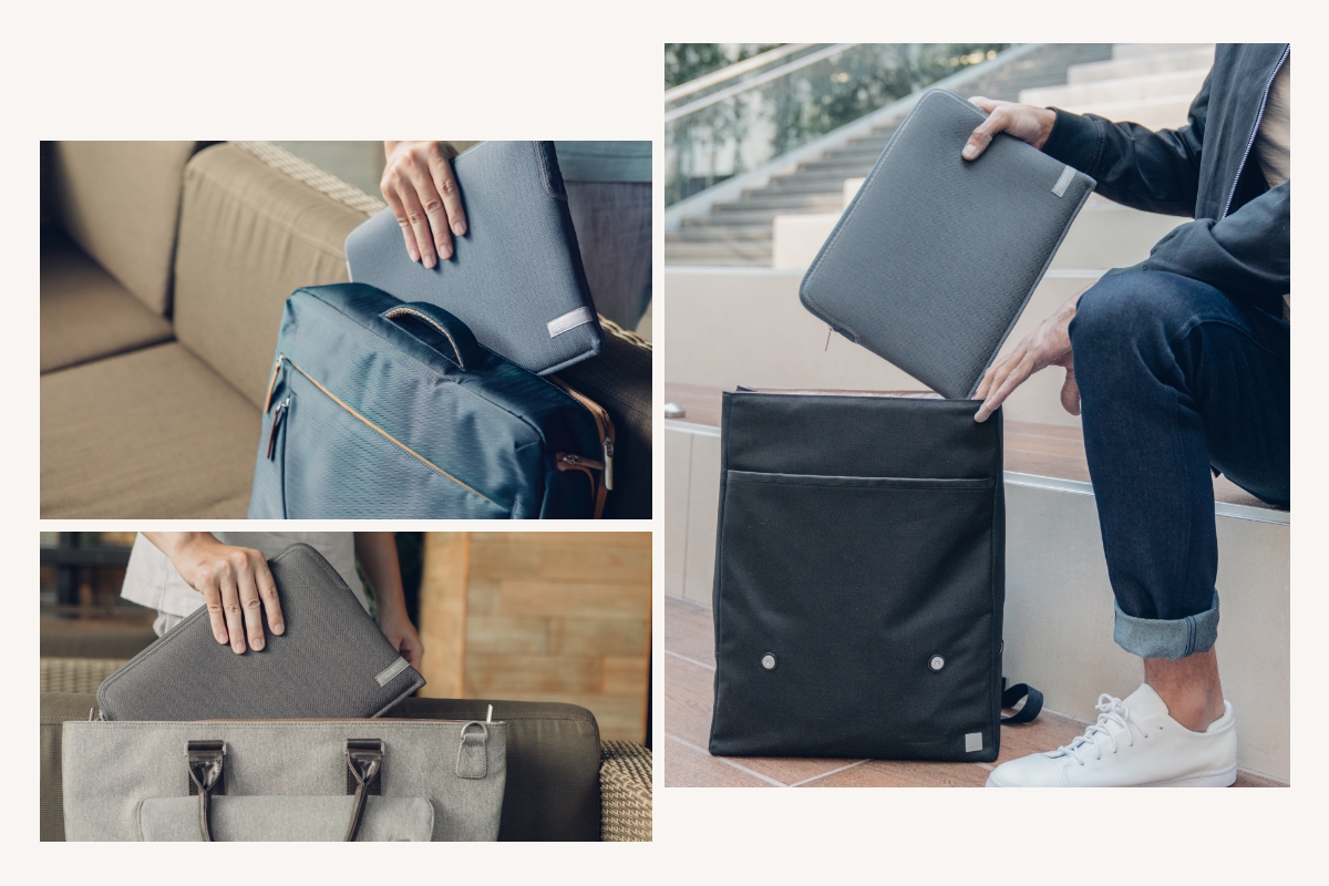 Mit einem Gewicht von nur 6 oz (170 g) und einer Dicke von nur 1 Zoll (2,5 cm) bietet Pluma den ultimativen, dünnen Schutz für Laptops und Tablets bis zu 14" Größe und passt mühelos in Ihre Tasche oder Ihren Rucksack, ohne übermäßig viel Platz in Anspruch zu nehmen.