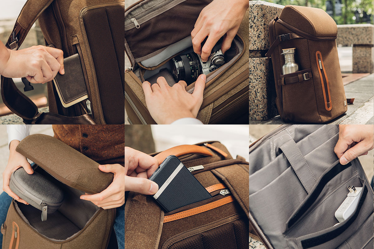 Tragen Sie Ihren Laptop, Ihre Kamera, Ihre Jacke und mehr mit Leichtigkeit.