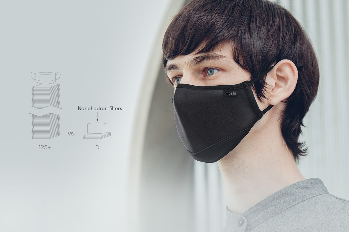 Einwegmasken sind zwar nützlich, erzeugen aber unnötigen Abfall. Wählen Sie eine wiederverwendbare Maske und demonstrieren Sie Ihr Umweltbewusstsein.