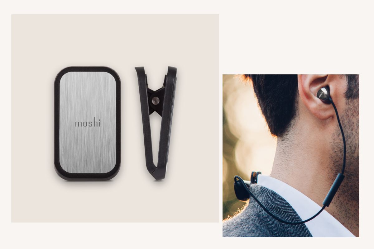 The included magnetic clip helps you keep Vortex Air safely secured to your shirt or jacket. Clip it to the front of your shirt or lapel for quick access to all the buttons, or to the rear of your collar for discreet wearing.