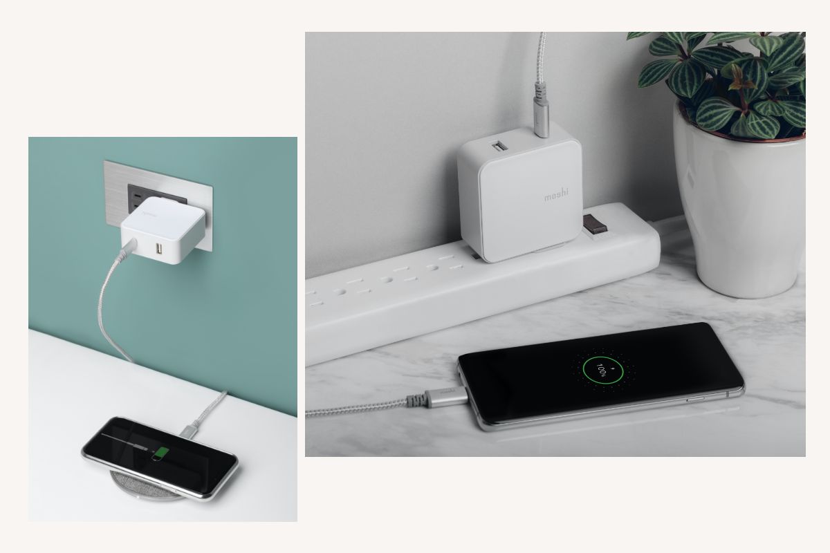 The USB-C port supports Power Delivery 3.0 for fast-charging up to 30 W to charge smartphones up to 2 times faster than a normal USB-A charger and deliver up to 50% charge in less than 30 minutes. Also supports Quick Charge 3.0 up to 12V for Android devices.