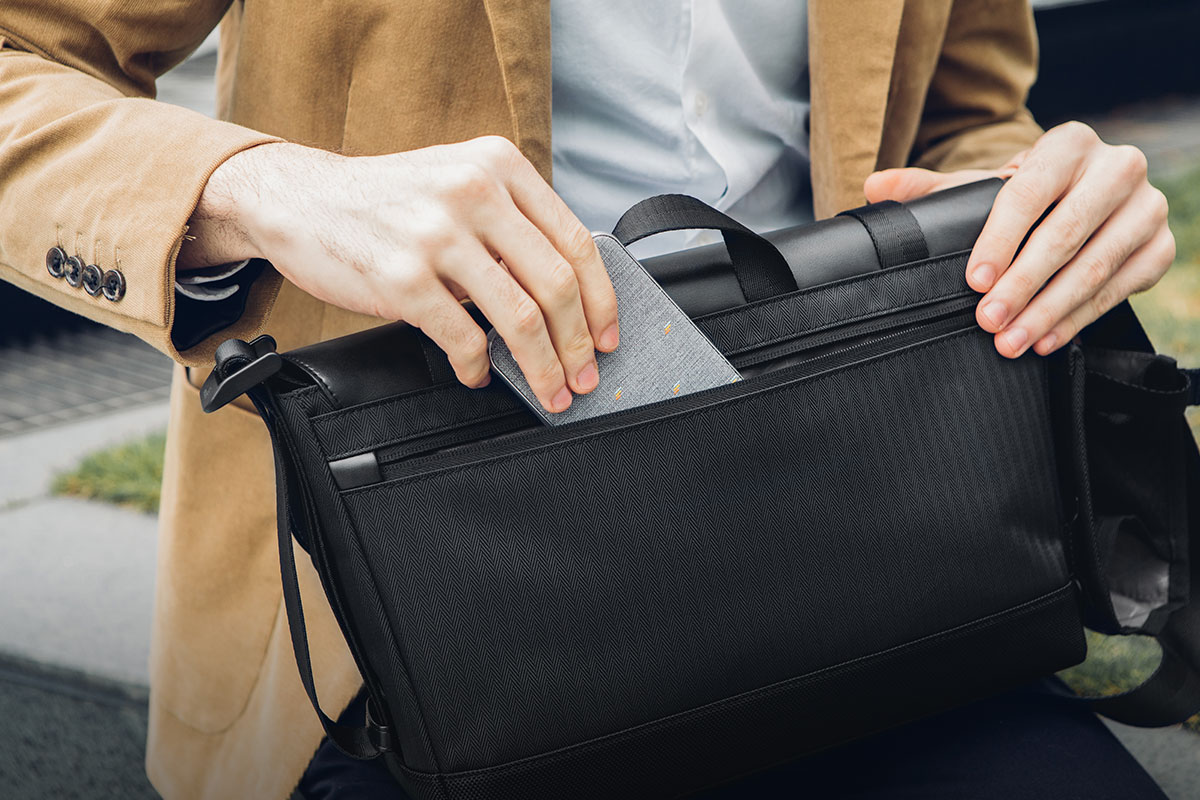 Protégez vos affaires grâce à une poche arrière zippée sur toute sa longueur.