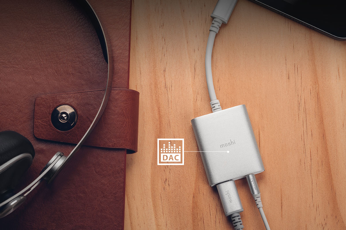 Der eingebaute Digital-Analog-Wandler (DAC) gibt HiFi-Musik aus, die mit Premium-Streaming-Diensten wie Tidal und Spotify Premium kompatibel ist.