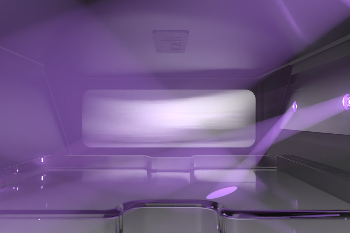 La luz UV-C es un método seguro, eficaz y libre de químicos para neutralizar posibles fuentes de contaminación. A diferencia de las lámparas UV-C tradicionales, los LED utilizados en Deep Purple™ son duraderos, se activan instantáneamente, no contienen mercurio y no se degradan con el tiempo. Obten más de 10 años de uso diario con Deep Purple™, respaldado por nuestra garantía global de 10 años.