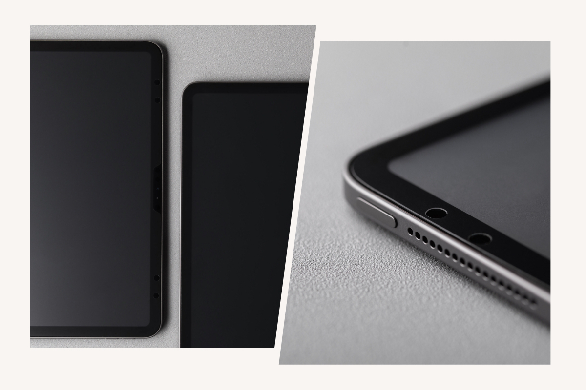 iVisorはiPadのスクリーン全体をカバーするように精密にカットされており最高の状態で本体を保護します。またカメラとセンサーの機能を最適化するために精密なカットアウトが施されています。