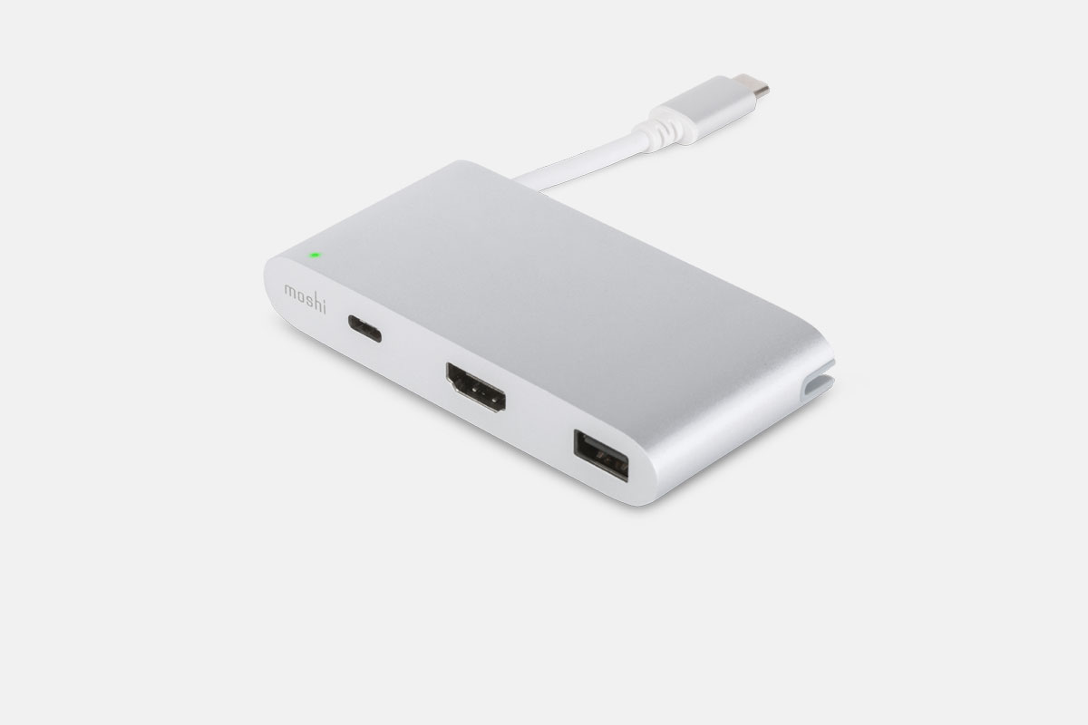 Eine integrierte Smart-LED-Anzeige informiert Sie, wenn Ihr Computer voll geladen ist, auch im ausgeschalteten Zustand.