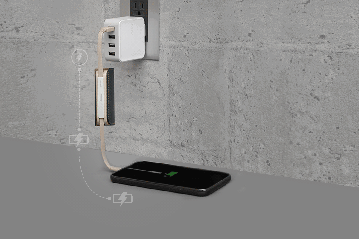 Recarga tu iPhone y tu IonGo 5K al mismo tiempo, por lo que tu batería siempre estará lista para usar.