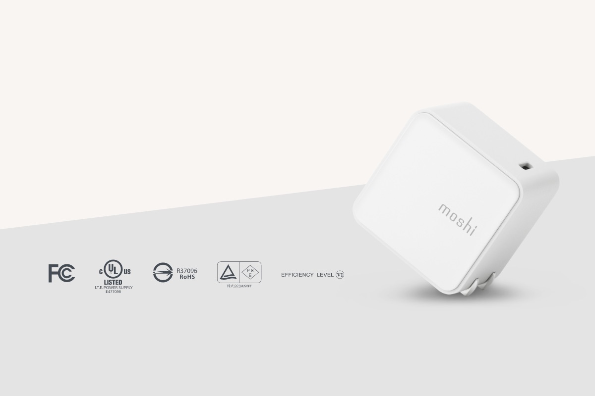 Chargez en toute sérénité grâce au circuit de gestion de l’énergie interne qui offre une protection contre les surintensités et les surtensions. Ce chargeur mural est aussi conforme à la norme d’efficacité énergétique de niveau VI du département de l’Énergie des États-Unis.