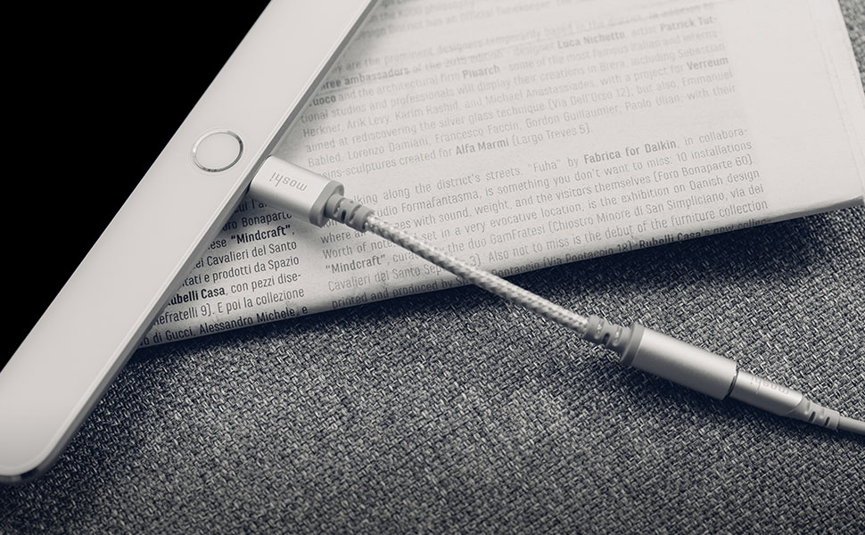 Hören Sie Musik auf Ihrem iPhone oder iPad (IOS 10 oder höher) ganz einfach über Kopfhörer mit einem normalen 3,5-mm-Klinkenstecker.