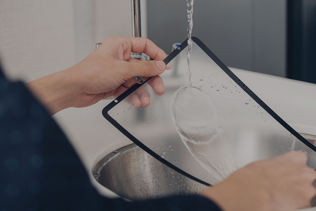 Our proprietary adhesive provides long product life so you never need to buy another screen protector again.