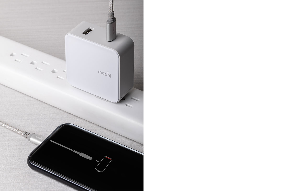 Unterstützt USB PD (Power Delivery) bis 60 W. Unterstützt USB Datenübertragung.