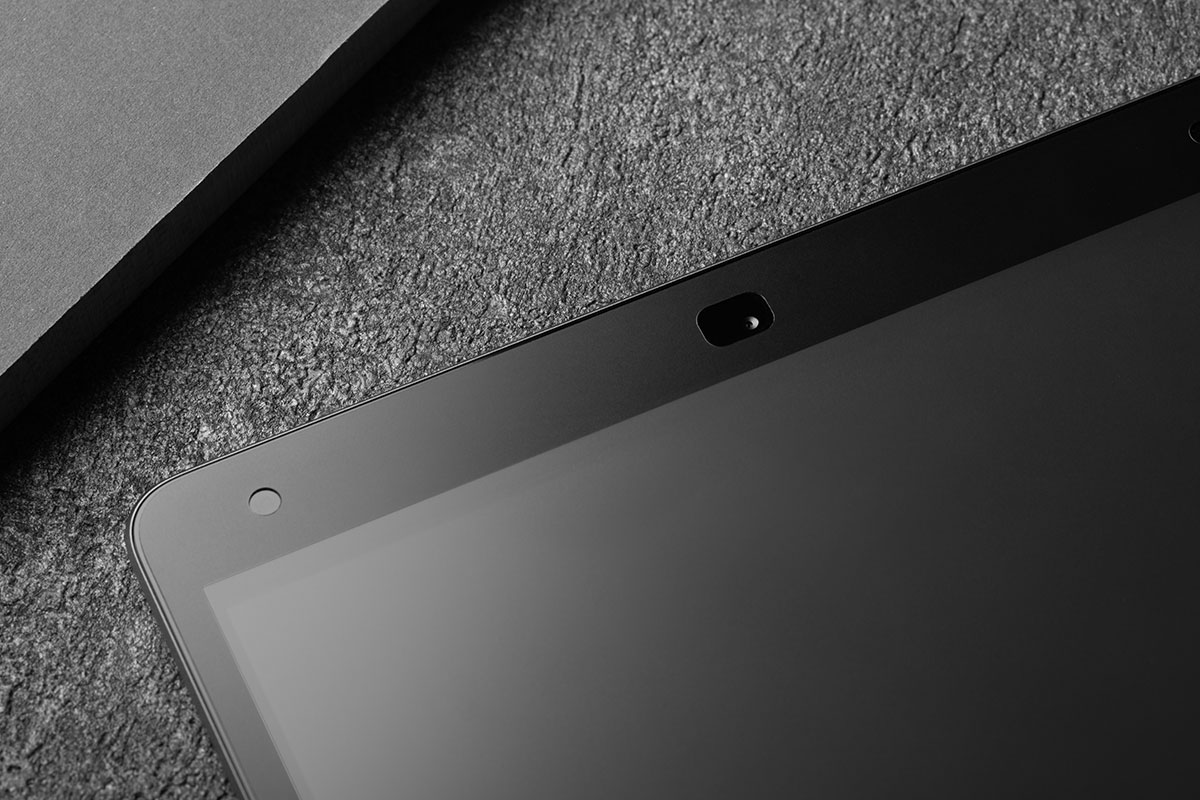 Schützen Sie die gesamte Oberfläche des Touchscreens Ihres iPad für zusätzliche Sicherheit.