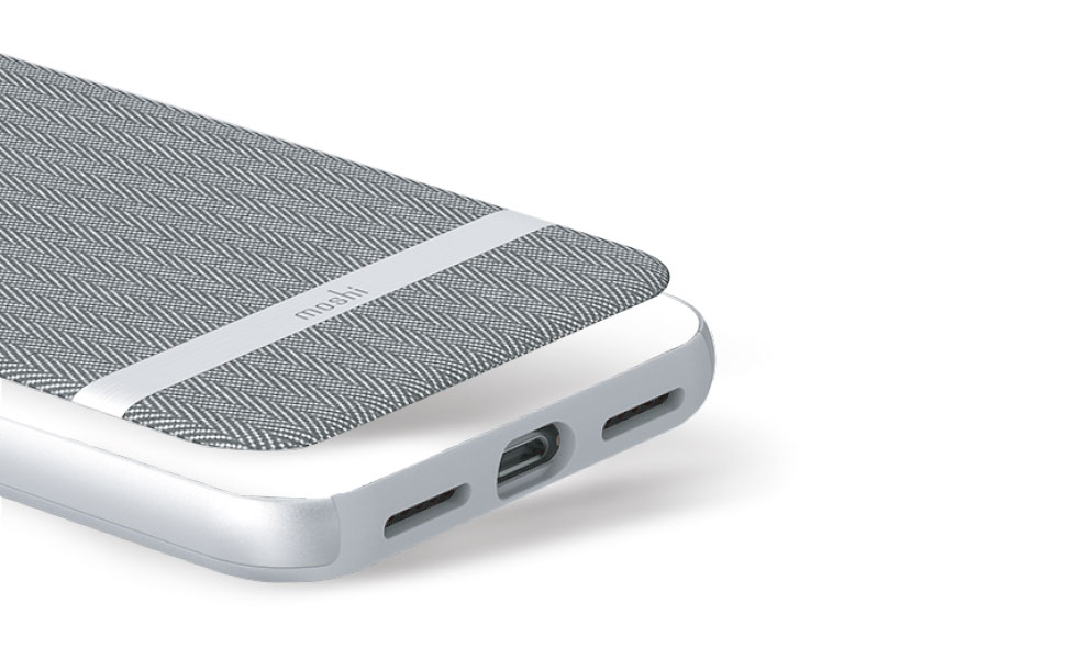 Flexible and hard materials for added protection.