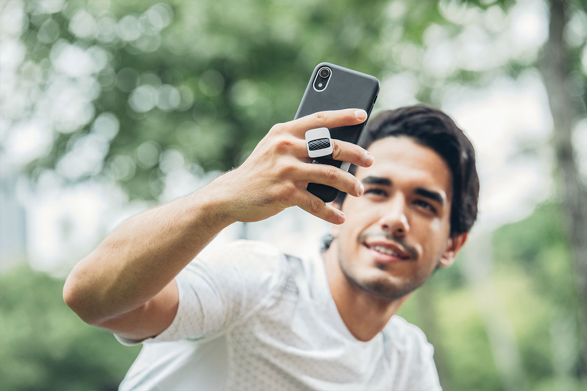 La technologie MultiStrap™ de Capto vous permet de prendre la photo parfaite sans risquer de laisser tomber votre téléphone.