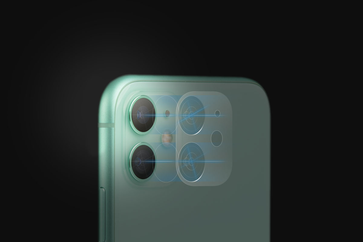 Unser Kameraschutz behindert die Linsen Ihres iPhones nicht, um Fotos und Videos in HD-Qualität zu gewährleisten.
