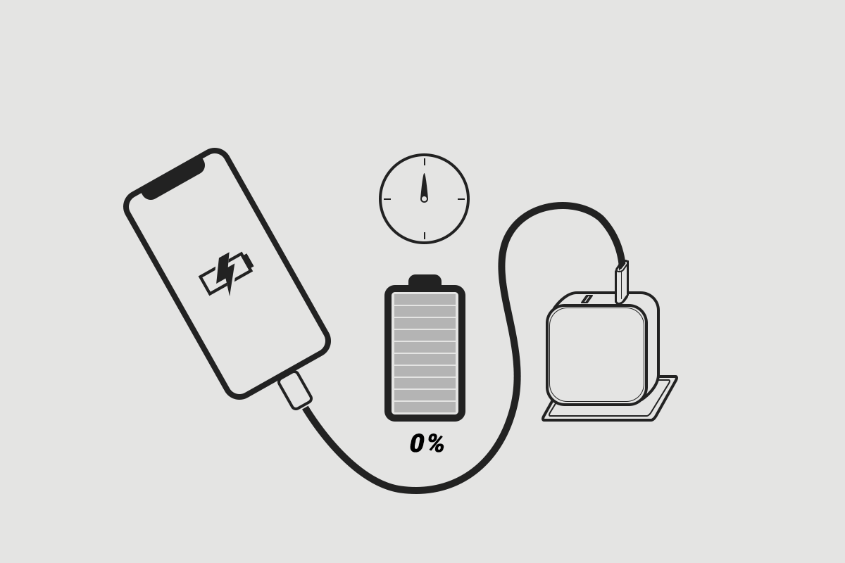 Alimentez votre téléphone à 50% en seulement 30 minutes.