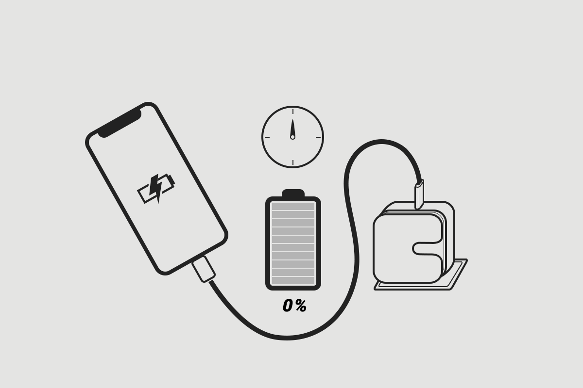 Power your phone to 50% in just 30 minutes.