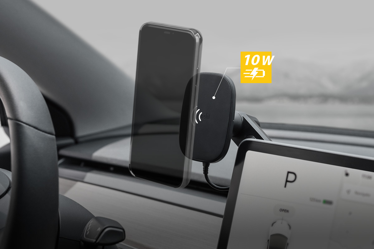 Charge sans fil rapide jusqu’à 10 W.