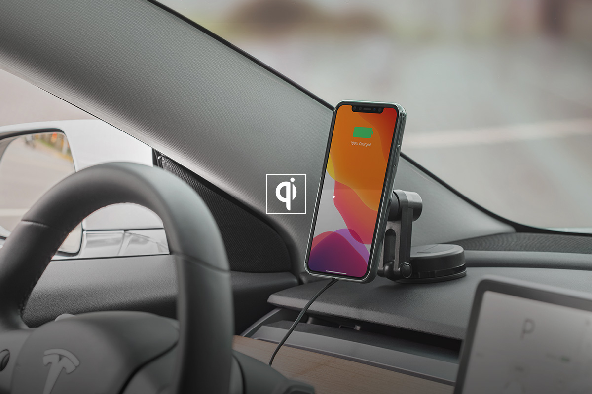 Zertifiziert durch das Wireless Power Consortium, um Qualität und Zuverlässigkeit zu gewährleisten.