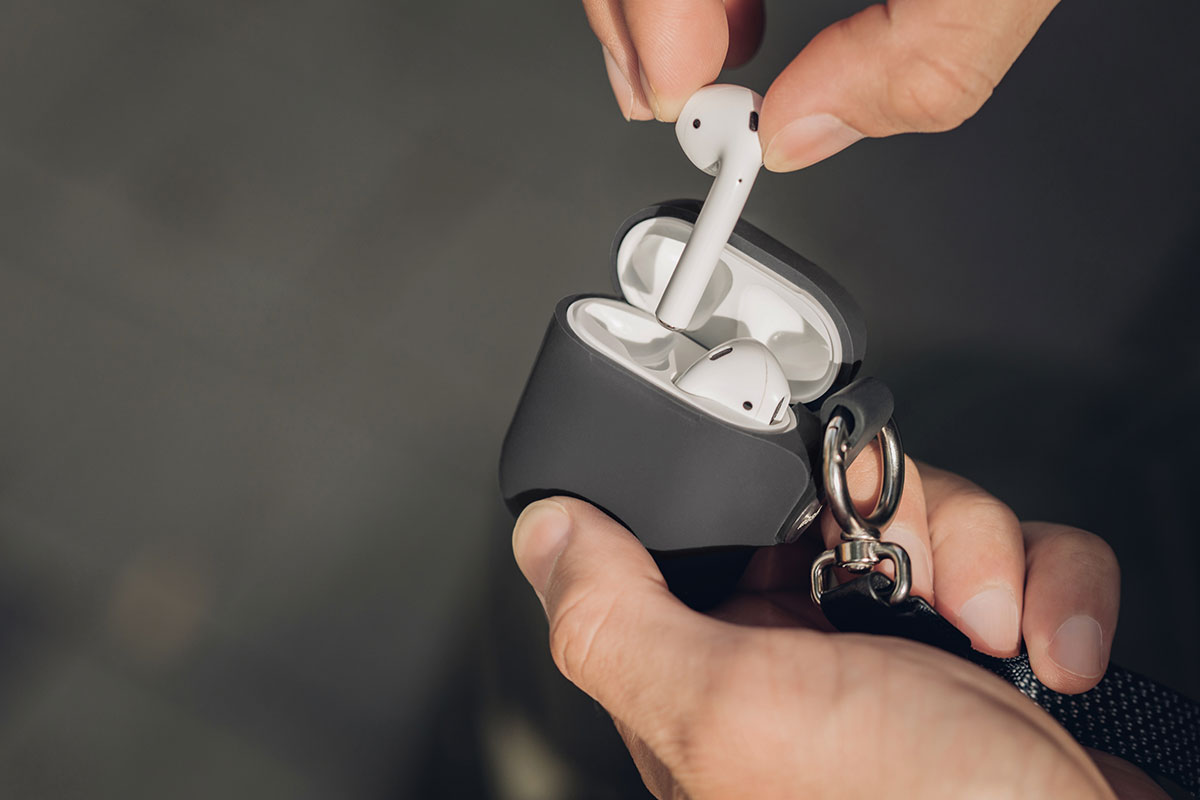 Schützen Sie Ihre AirPods mit Stil.