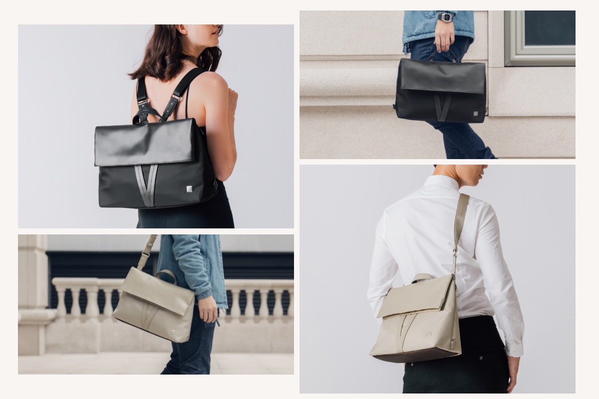 Cuatro bolsos en uno, Vespo es un bolso o bandolera para los desplazamientos, una moderna mochila para tener las manos libres y un maletín para las reuniones. Acompañándote sin esfuerzo durante todo el día, Vespo está preparado para cualquier viaje, cita o aventura.