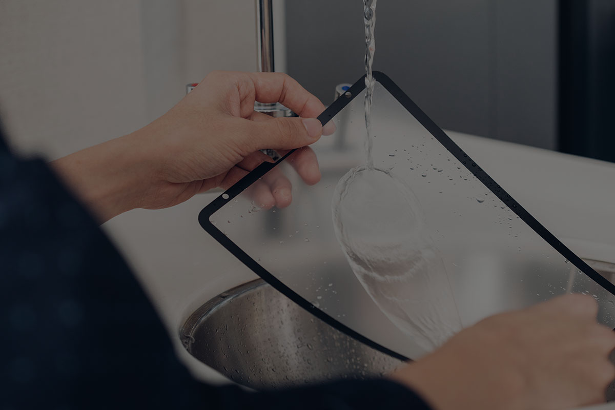 Notre adhésif exclusif permet une longue durée de vie produit ; vous n’aurez plus jamais besoin d'acheter une autre protection d'écran.