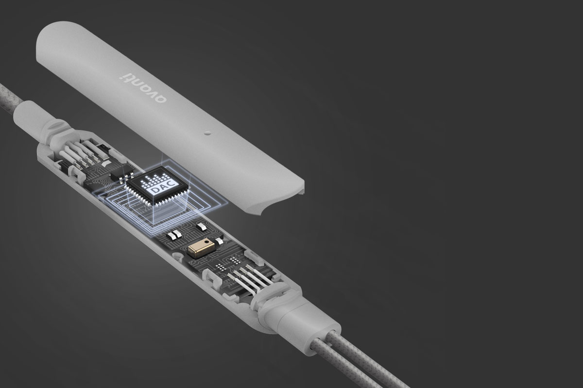 Moshi USB-Cオーディオは、プレミアム・ビルトインのデジタル・アナログ変換器(DAC)(24ビット/ 96kHzおよびクラスGアンプ)を搭載。ハイクオリティで臨場感溢れるリスニング体験が可能です。