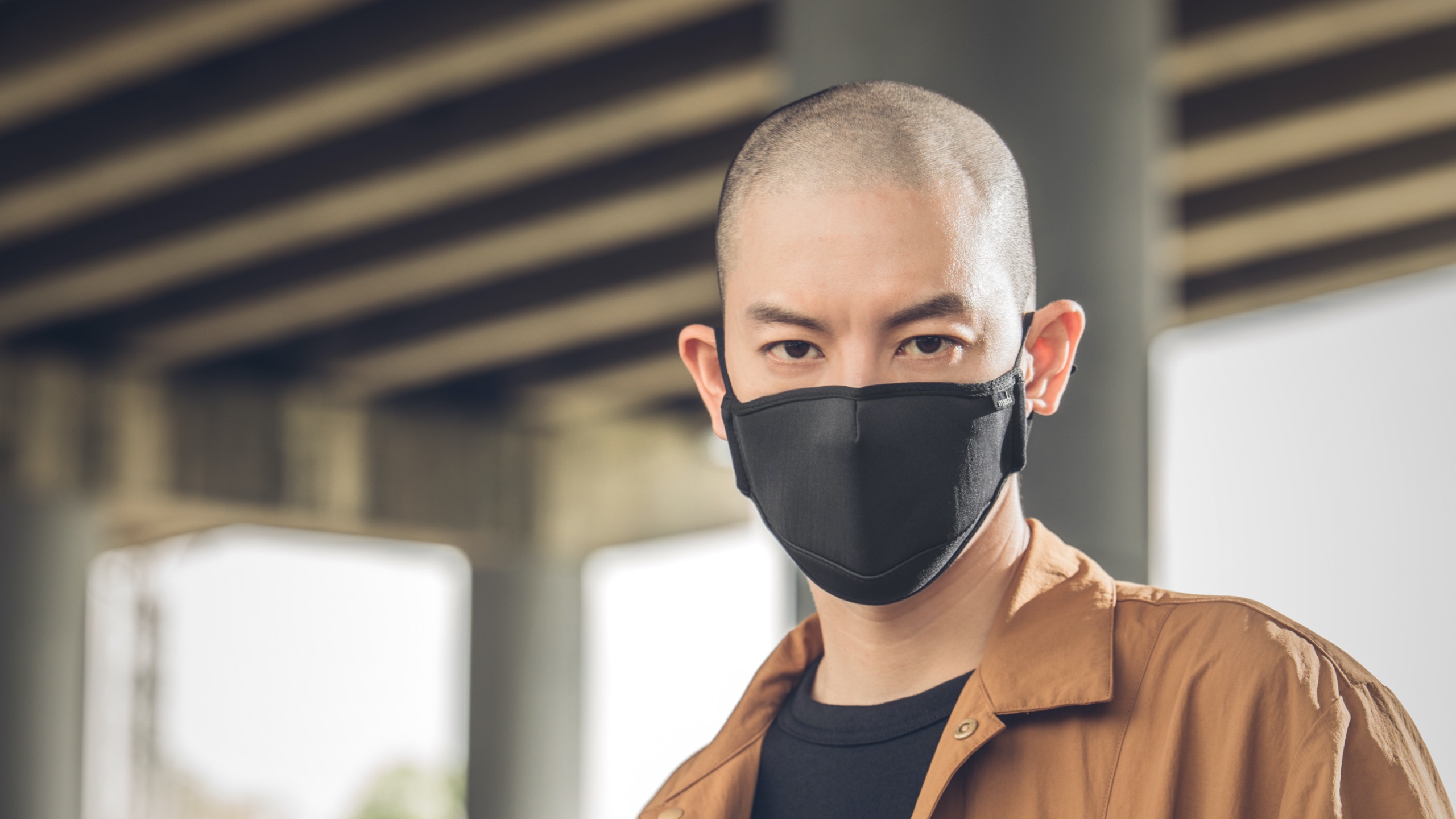 OmniGuard™ Mask with 3 Replaceable Nanohedron filters-image