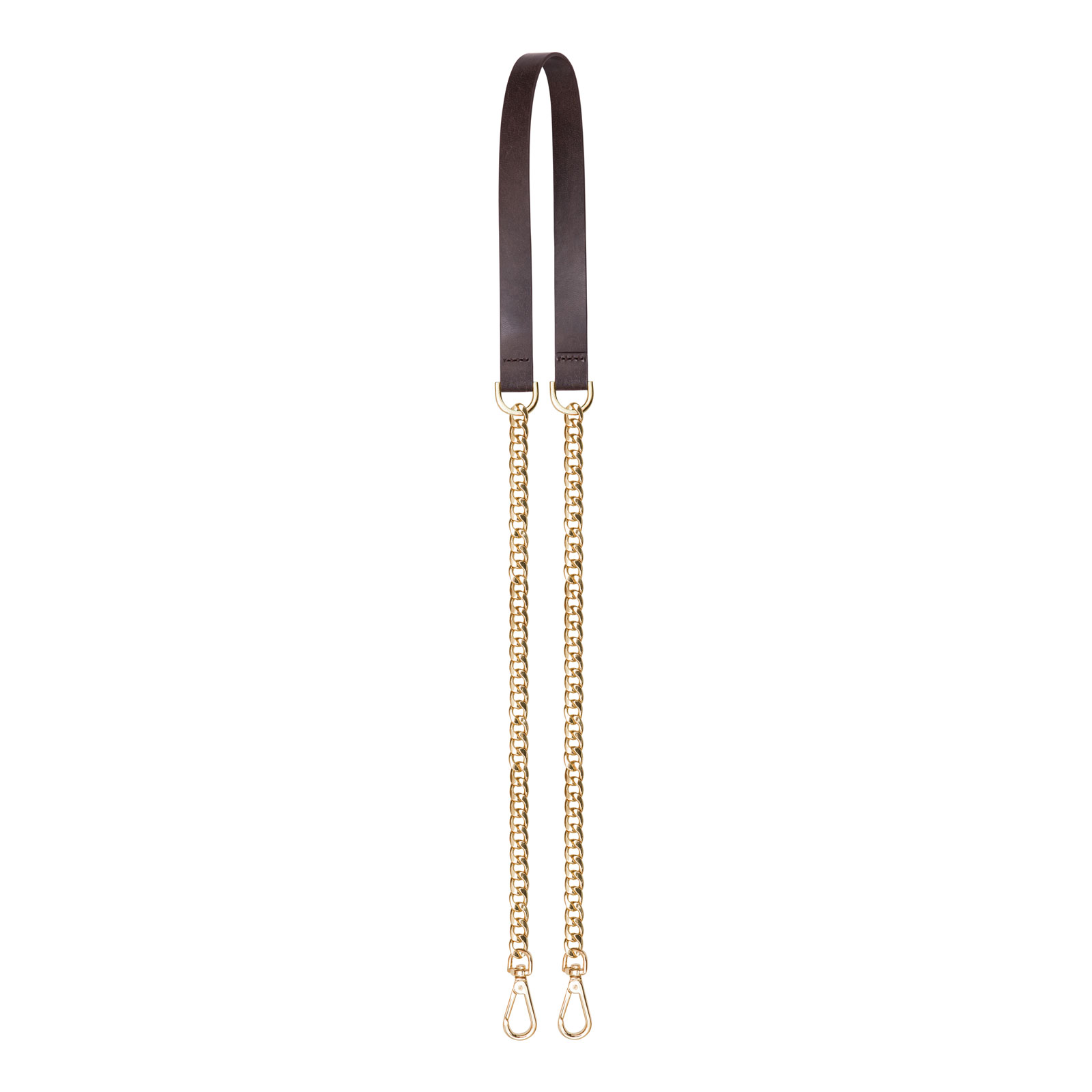 Vegan Leather Chain Strap-image