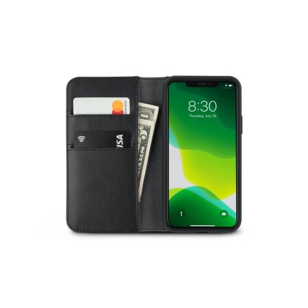 View larger image of: Overture Vegan Leather Case with Detachable Magnetic Wallet-4-thumbnail