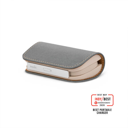 View larger image of: IonGo 5K Duo Portable Battery with Built-in Lightning and USB-C Cables-1-thumbnail