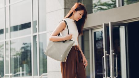 View larger image of: Aria Slim Lightweight Tote-2-thumbnail