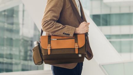 View larger image of: Water Bottle Holder for Carta Messenger Bag-1-thumbnail
