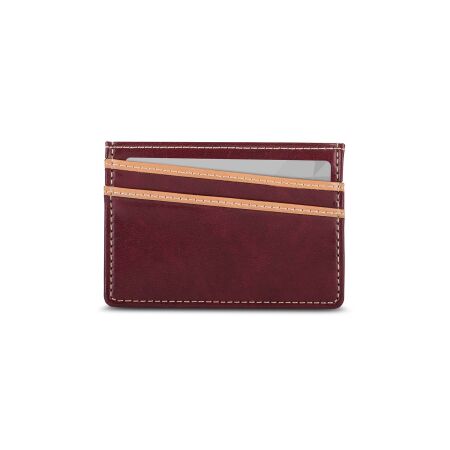 View larger image of: Lightweight Vegan Leather Slim Wallet-3-thumbnail