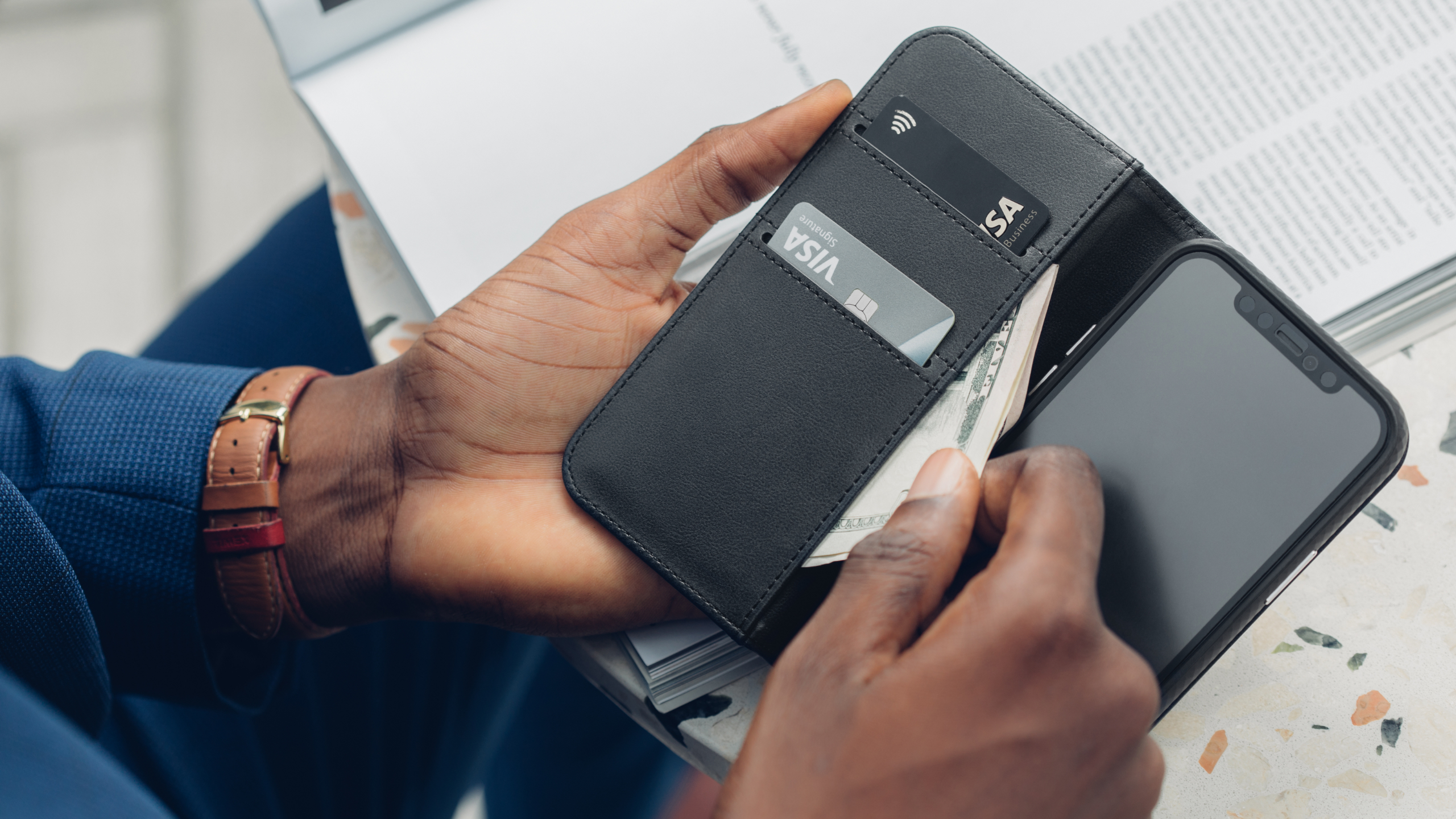 Overture Case with Detachable Magnetic Wallet-image