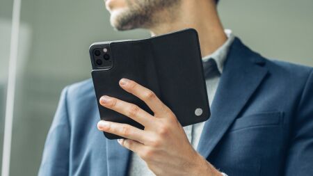 View larger image of: Overture Vegan Leather Case with Detachable Magnetic Wallet-1-thumbnail