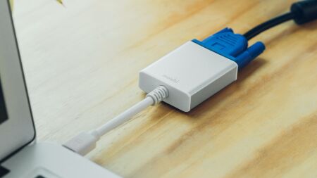 View larger image of: Mini DisplayPort to VGA Adapter-1-thumbnail